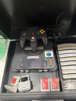 Nintendo 64 Console Bundle with Games and Accessories