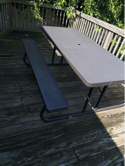 Outside Foldable picnic table