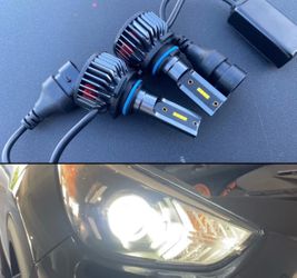 9006 HB4 6K BRIGHT WHITE 16000 LUMENS LED LIGHTS $35