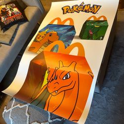 Pokemon And Sonic Big Posters From Mcds 