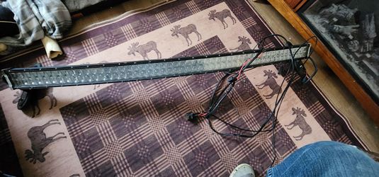 Curved LED Light Bar with Wiring Harness