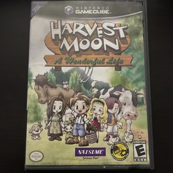 Gamecube Harvest Moon A Wonderful Life