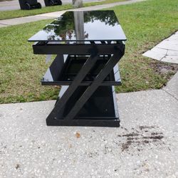 Glass TV STAND $60 ObO