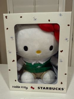 STARBUCKS HELLO KITTY BOXED PLUSH 2025