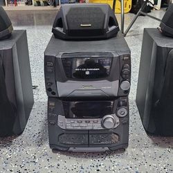50 Disc Cd Player Stereo Panasonic 