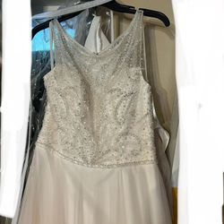 Camille La Vie Blush Wedding Dress Size 8 