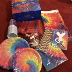 Tie Dye Party Set 