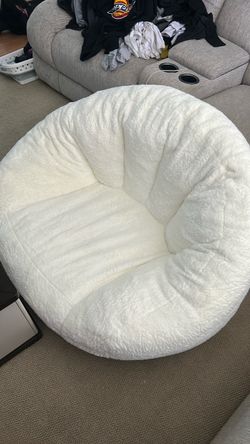 XL giant fluffy giant bean bag