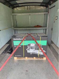 New Metabo HPT 8.0-Gallon Portable Gas 145 PSI Horizontal Air Compressor $1399 plus tax at Lowe's  Willing to do free delivery shoot me offer    The E