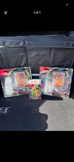 Chaos rising 3 pack blister pokemon