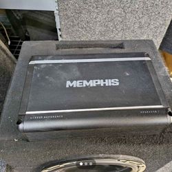 2 ohm stable Mono amp Monoblock Bass / Subwoofer Amplifier by Memphis