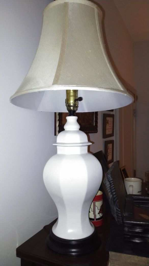 Antique Porcelain Lamp