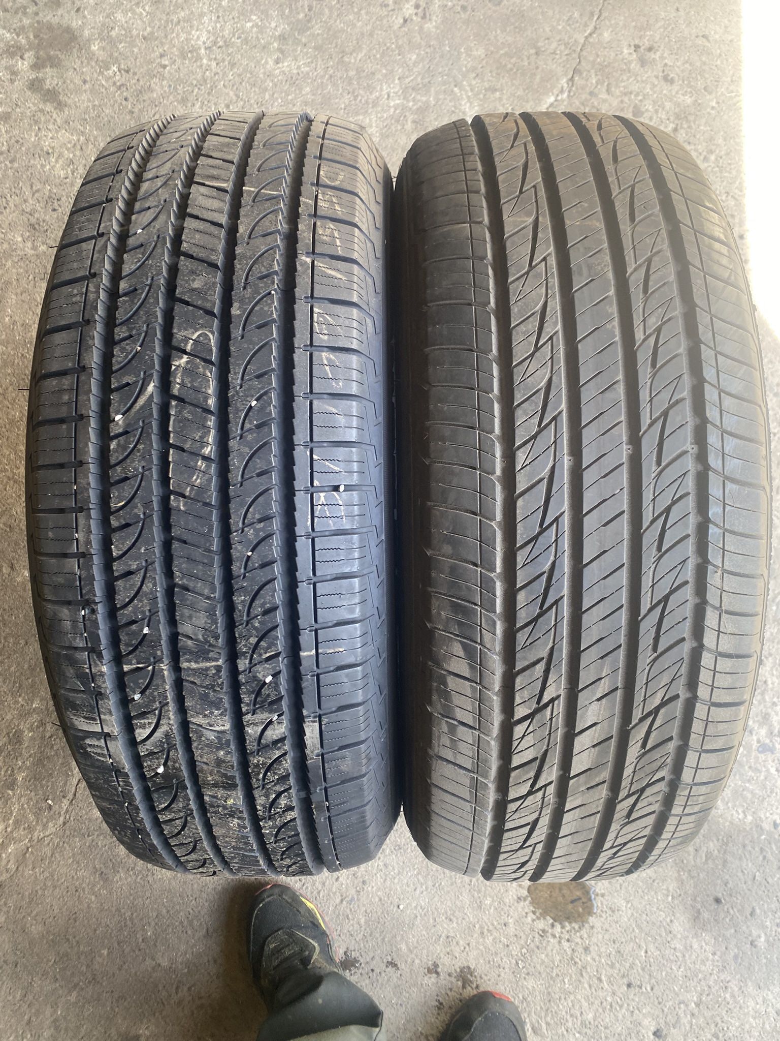 2 Tires 255 60 18