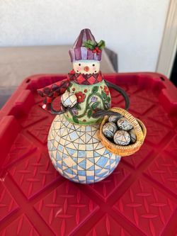 Jim Shore Snowman Figurine