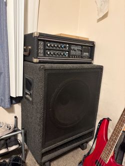 Bass Amp and Cabinet