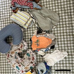 Baby Items And Bassinet 