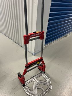 Milwaukee's Foldup Hand Truck Is Light Weight and has a 150 lb. Load capacity