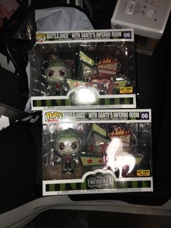 Beetlejuice pop. Exclusive comic con each