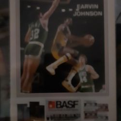 1984 Basf Magic Johnson Card
