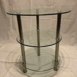 Three Layers Of Thick Glass Table