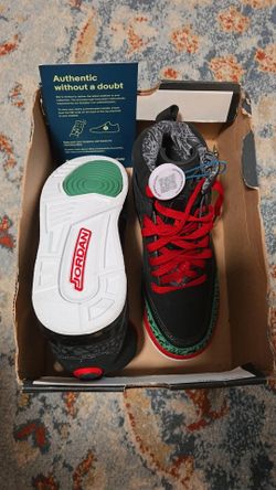 Jordan Spizike Black Varsity Red (2017) Size 6.5