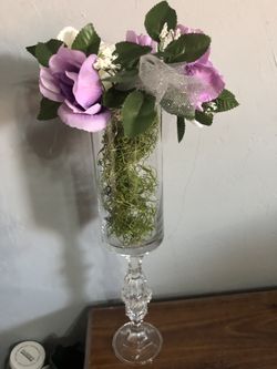 Purple Center Pieces 
