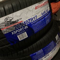I Have 2, 205/40/17 Tires And 2 215/45/17