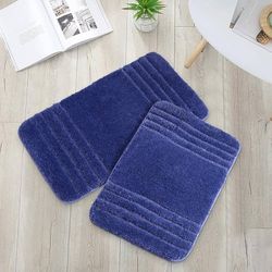 2pcs Bath Rug (30"×18"+24"×17") X002JR2UY7