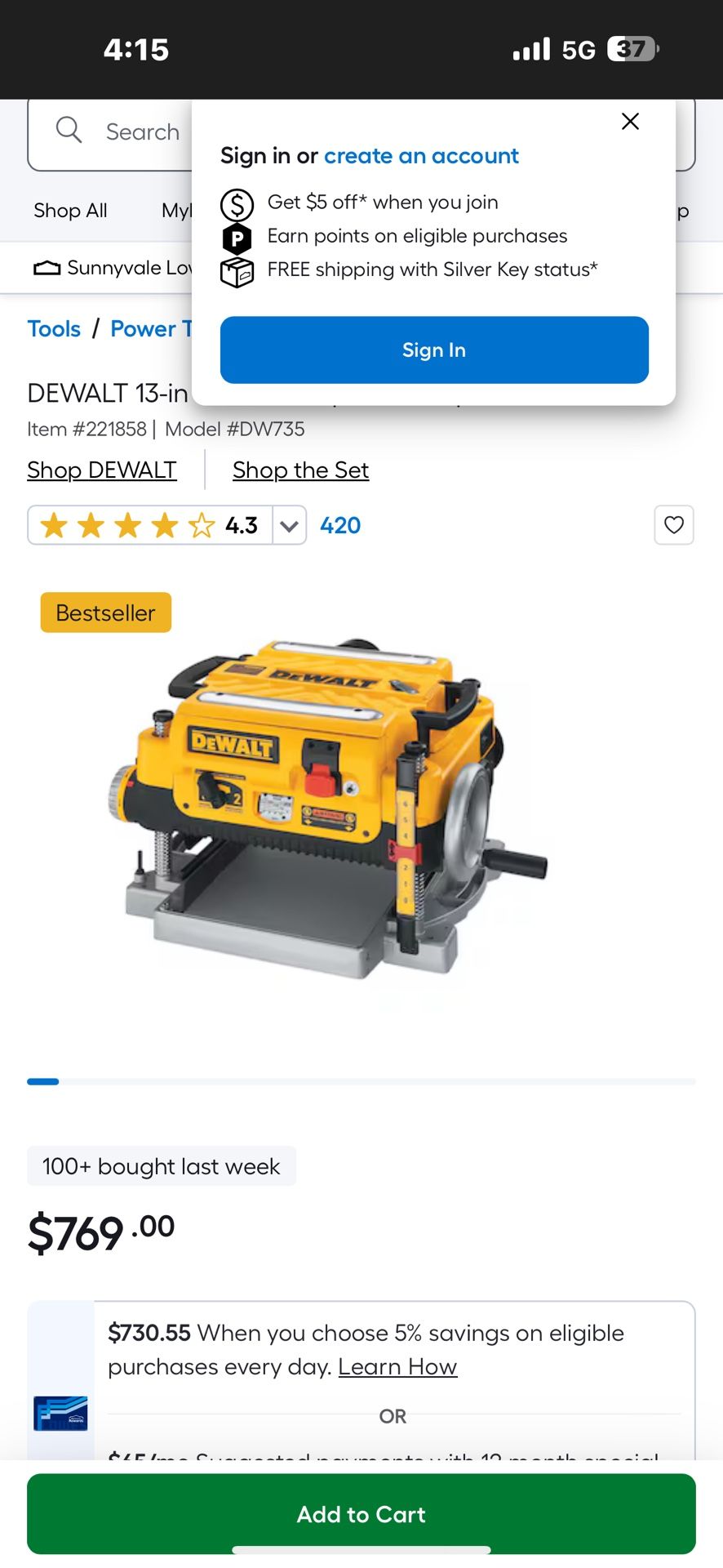Dewalt Planer Tryna Sell Asap