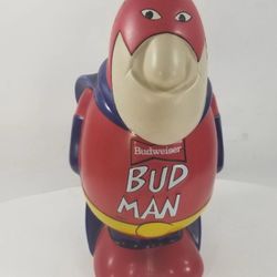 Vintage Budman Budweiser Stein, Collectable 80's Ceramic