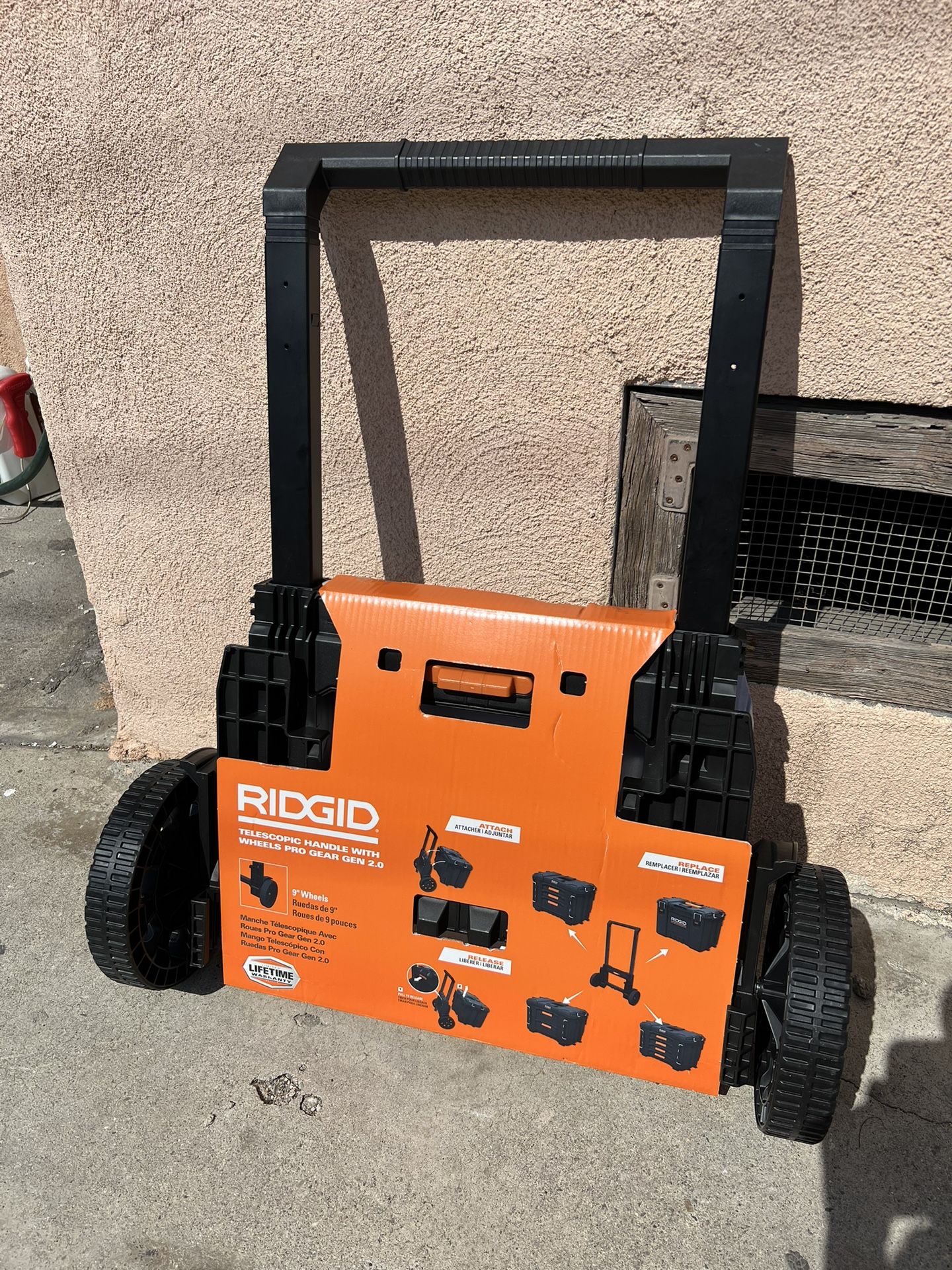 RIDGID Pro Gear System Gen 2.0 All Terrain Wheel Attachment