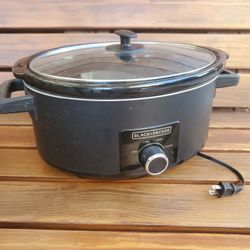 Slow Cooker 7 Quart Capacity Black And Decker