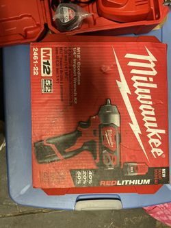 Milwaukee impact 1/4 never use