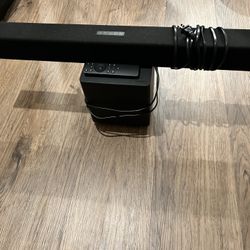 Vizio Soundbar + Subwoofer
