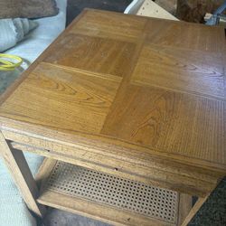 Wooden End Table