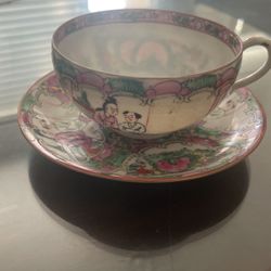 porcelain cup saucer