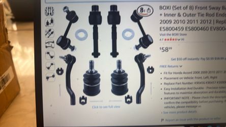 Front end parts