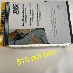 SMG Lens Cleaning Towelettest