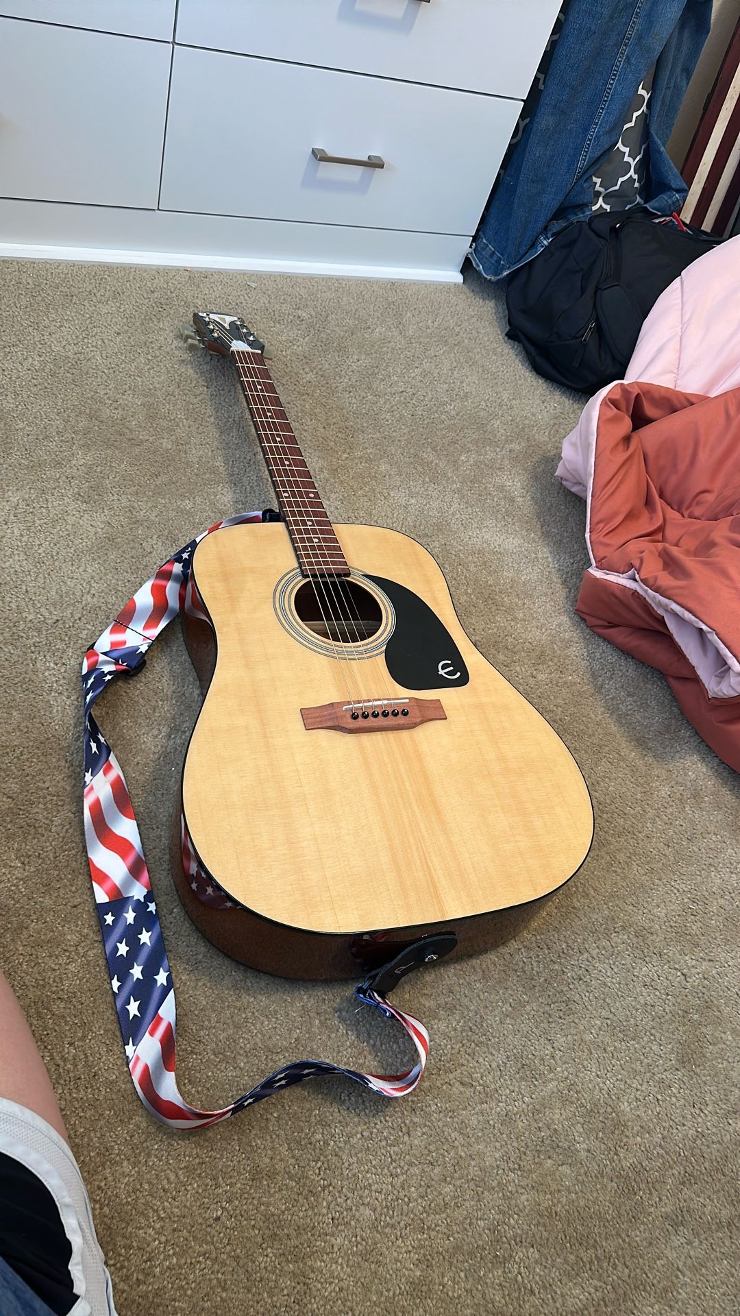 Epiphone PRO-1 NA model acoustic guitar