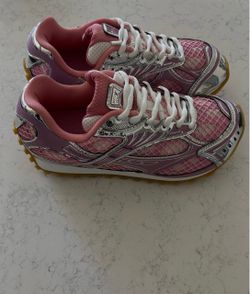 Bottega Veneta Orbit Sneakers Pink Silver