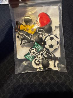 croc charms (soccer)