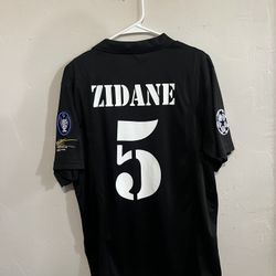 Real Madrid 2002-03 Away Zidane Jersey 