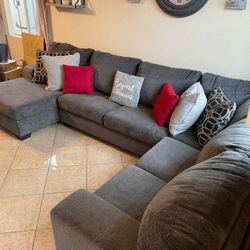 Large U Shape Sectional Couch From Ashley Furniture 