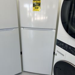 Brand New Fridge White Top Freezer Refrigerator With Warranty 