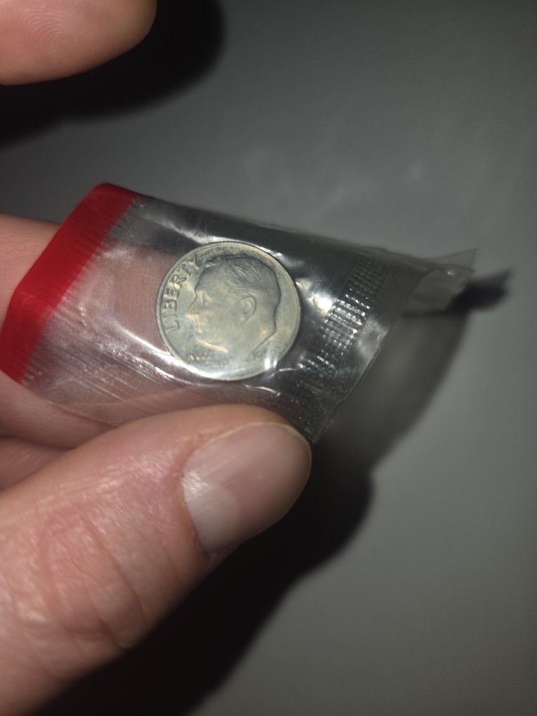 1968 D Dime Mint Error