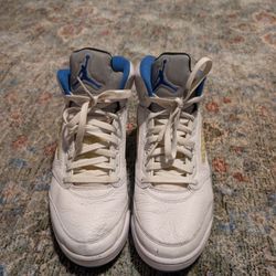 Jordan 5 "Stealth" Size 10.5