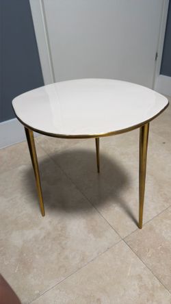 Side table Gold Metal