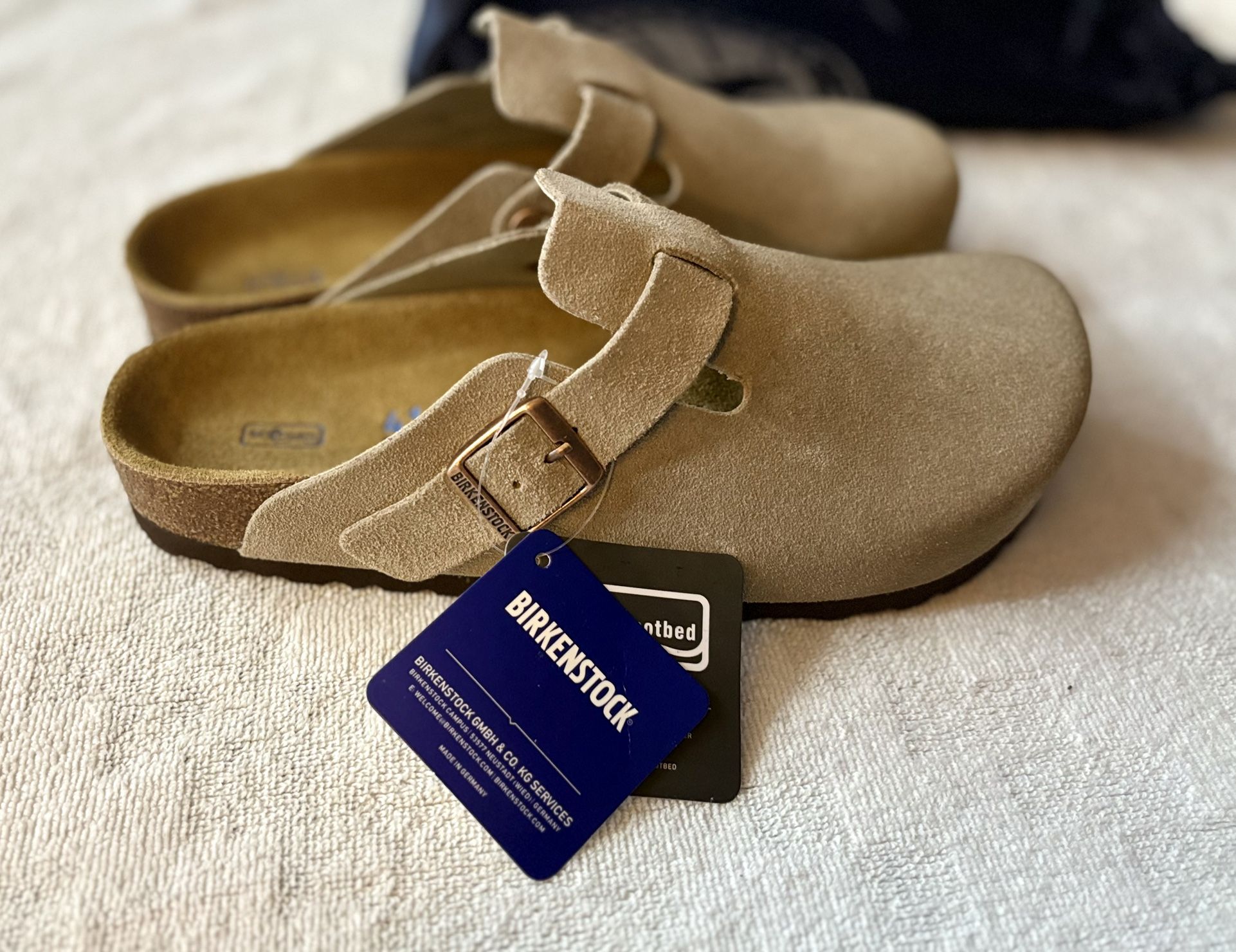 Birkenstock Boston Soft Footbed Taupe