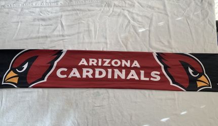 VERY RARE Arizona Cardinals University of Phoenix Branded Scarf w/ ACTUAL COWBOYS FAN TEARS