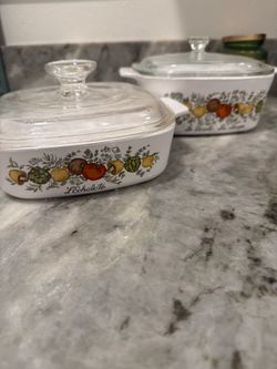 Corning Ware Spice of Life Casserole Dish Set